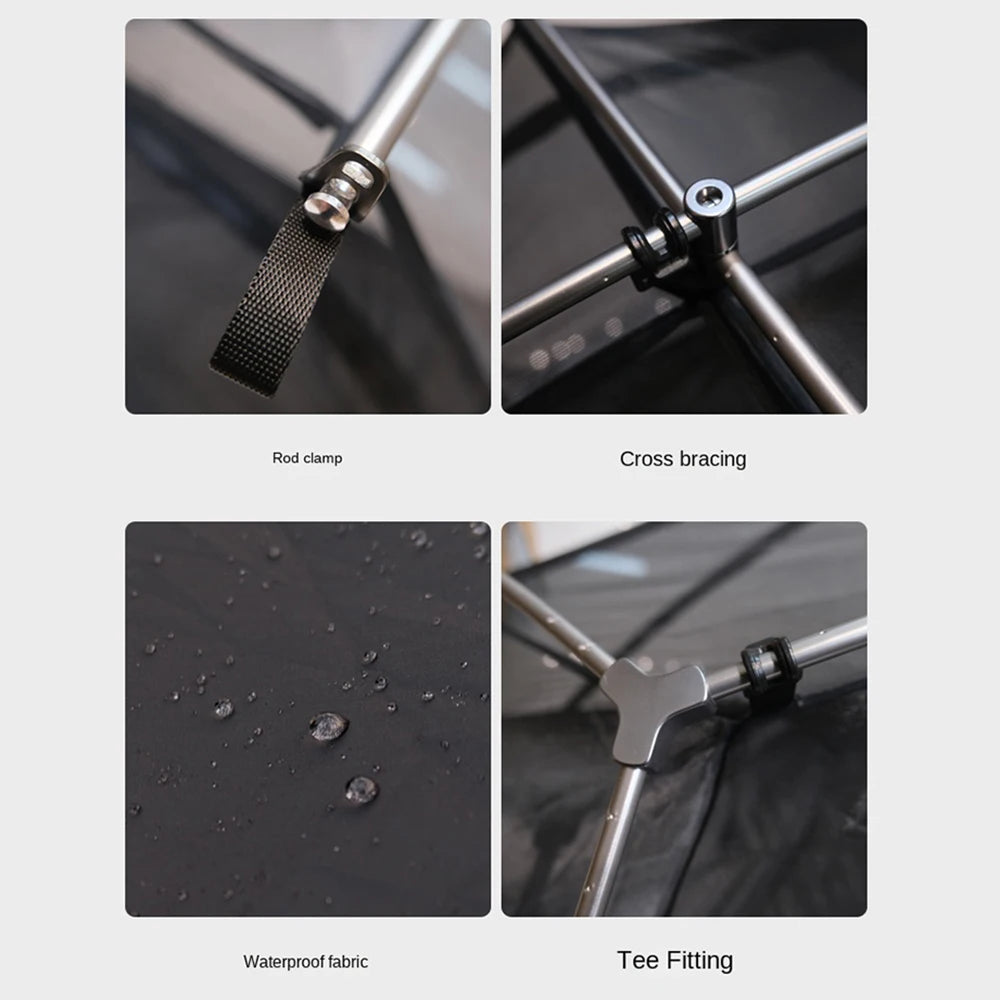 Camping Bed Inner Tent – Insect Prevention Mesh (Single Person)