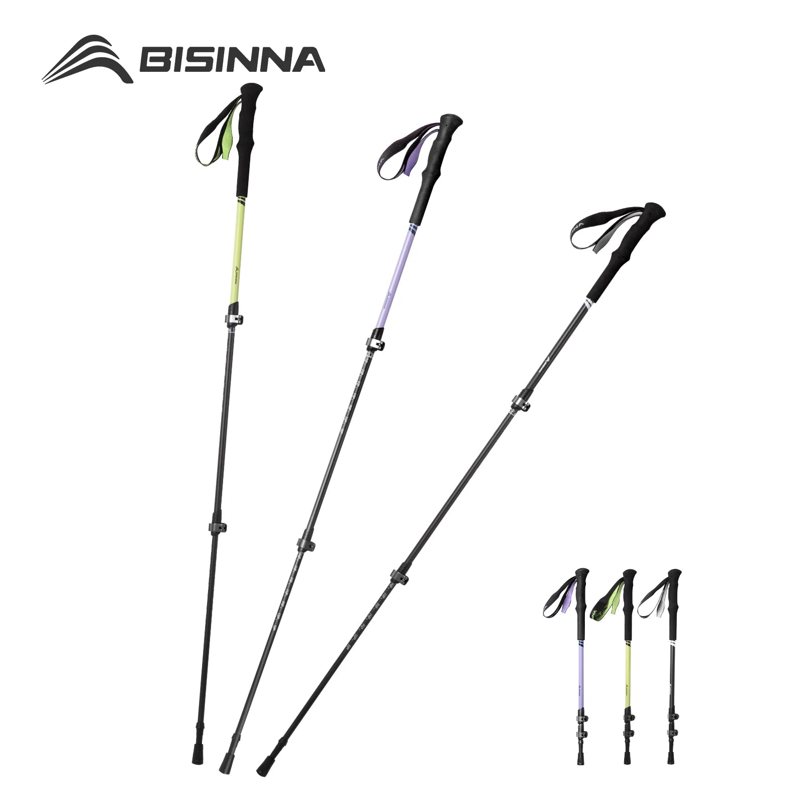 StormTrek™ Carbon Fiber Trekking Poles – Light in Weight, Heavy in Performance