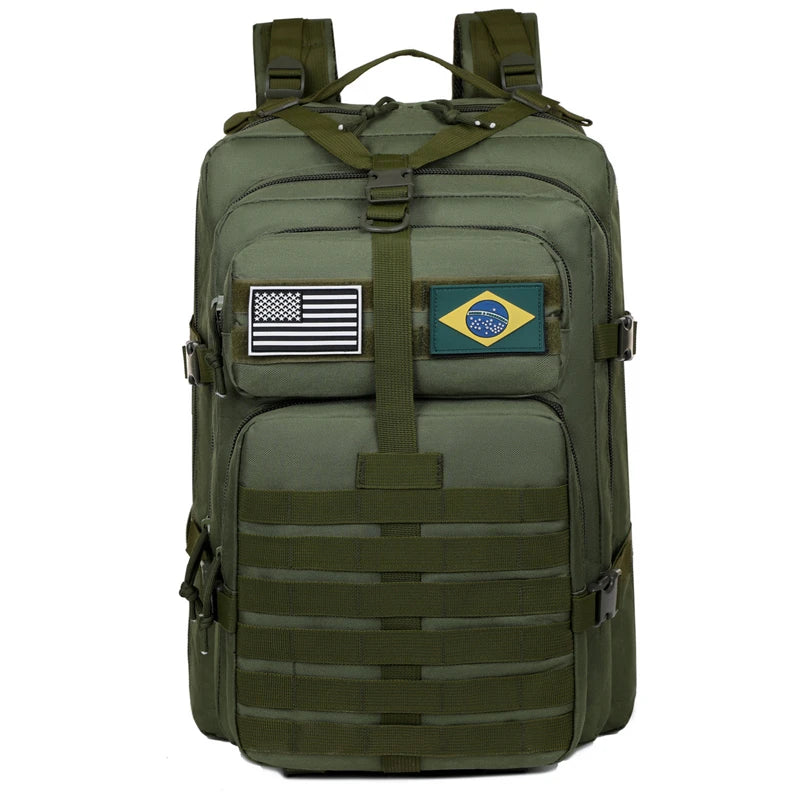 Large Capacity Waterproof Outdoor Travel Backpacks for Men Multi Pockets Durable Tactical Bag Camping Hiking Oxford Backpack