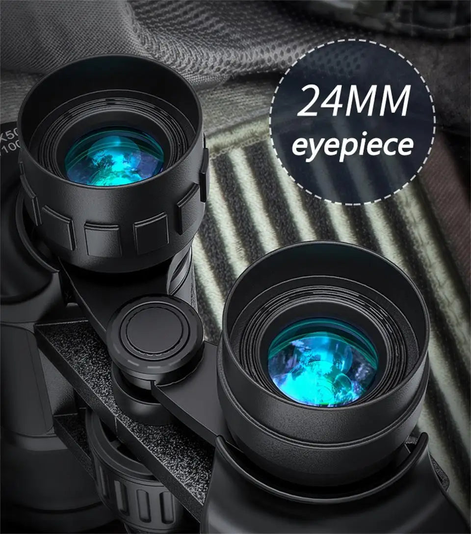 German Military 20x50 Zoom HD Binoculars — Powerful, Long-Range & Professional