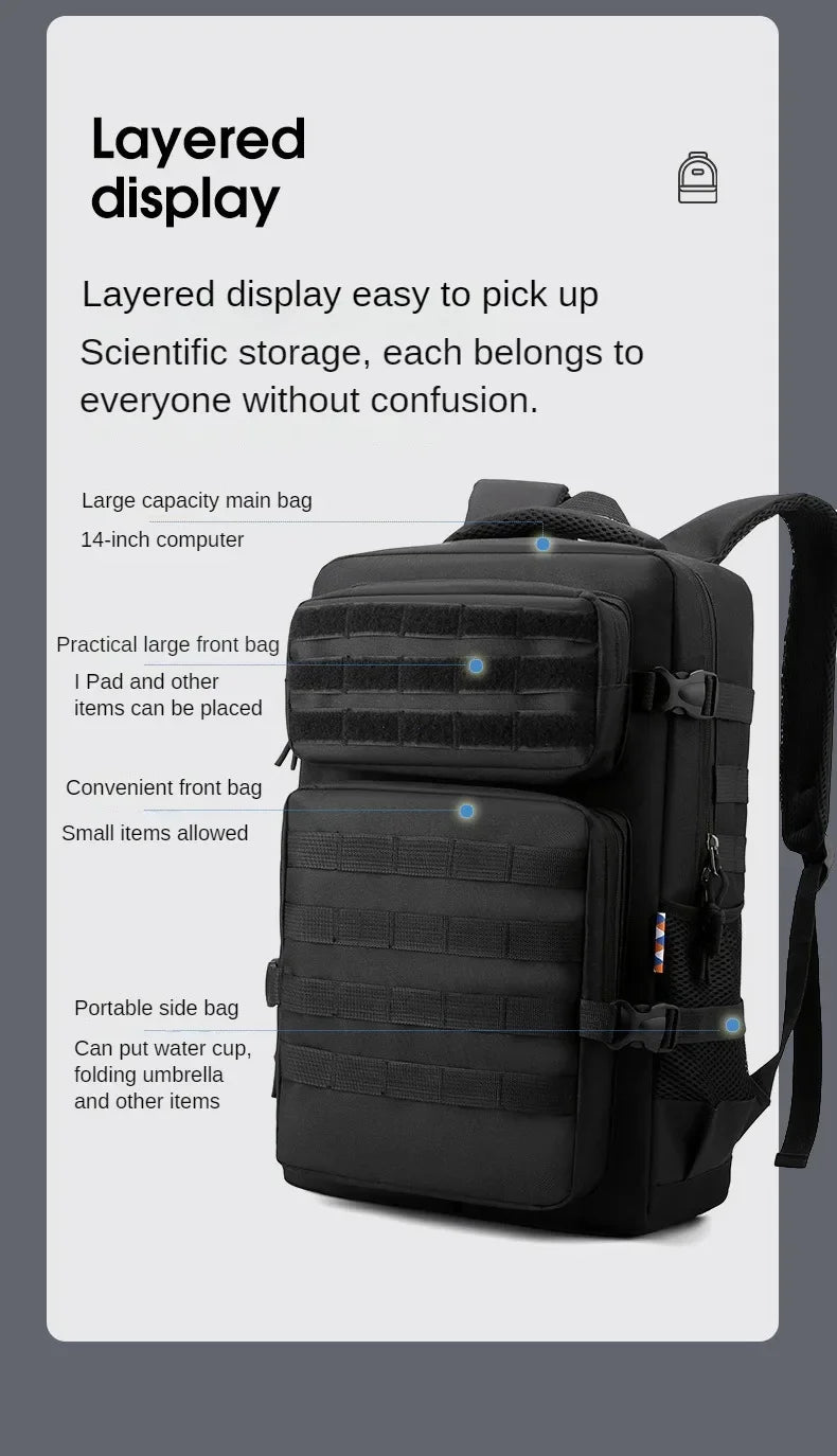 Vortex – 45L Tactical Outdoor Backpack