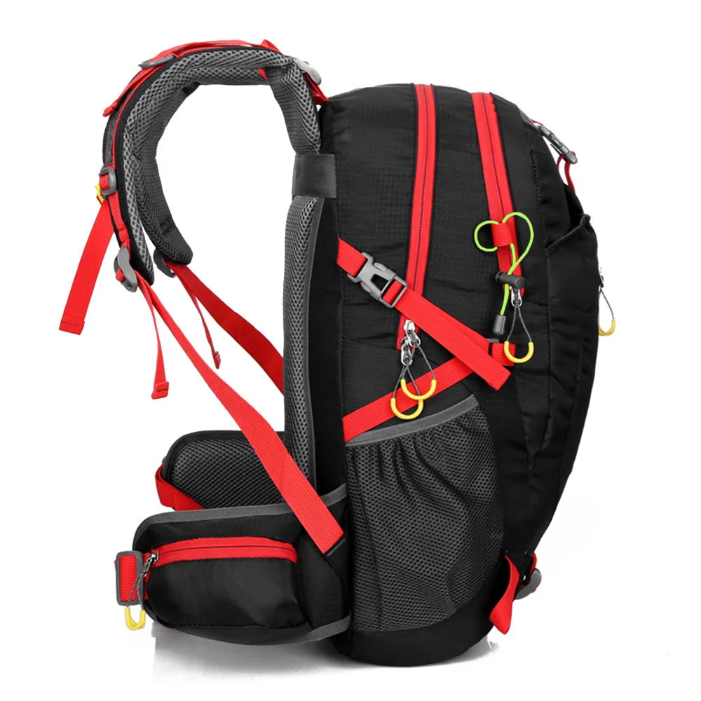 Cycle Climb 40L Water Resistant Travel Backpack Camp Hike Laptop Daypack Trekking Climb Back Bags For Outdoor  Men Women