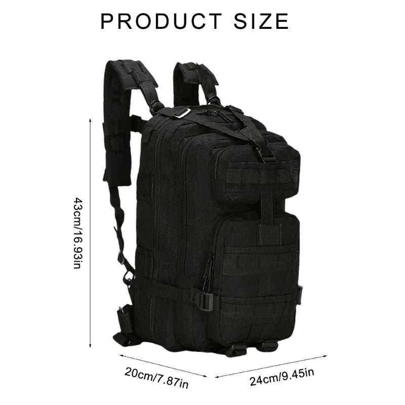 Large Capacity Shoulder Bag Tactically Outdoor Climbing Hunting Backpack Travel Sports Bag for Outdoor Camping Hiking