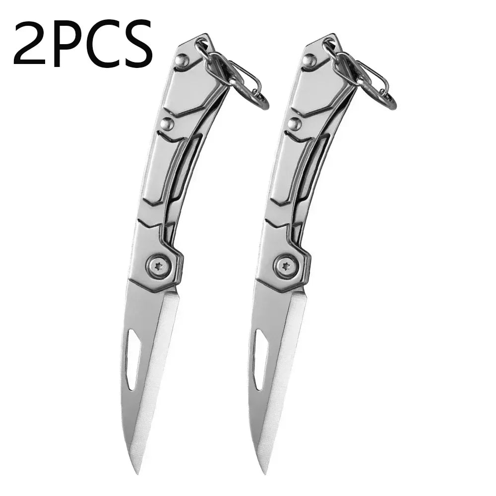 Camping Folding Knife Fruit Knife Outdoor Knife Sharp Blade Utility Knife Portable Hunting Knife Multi-function Pocket Knife