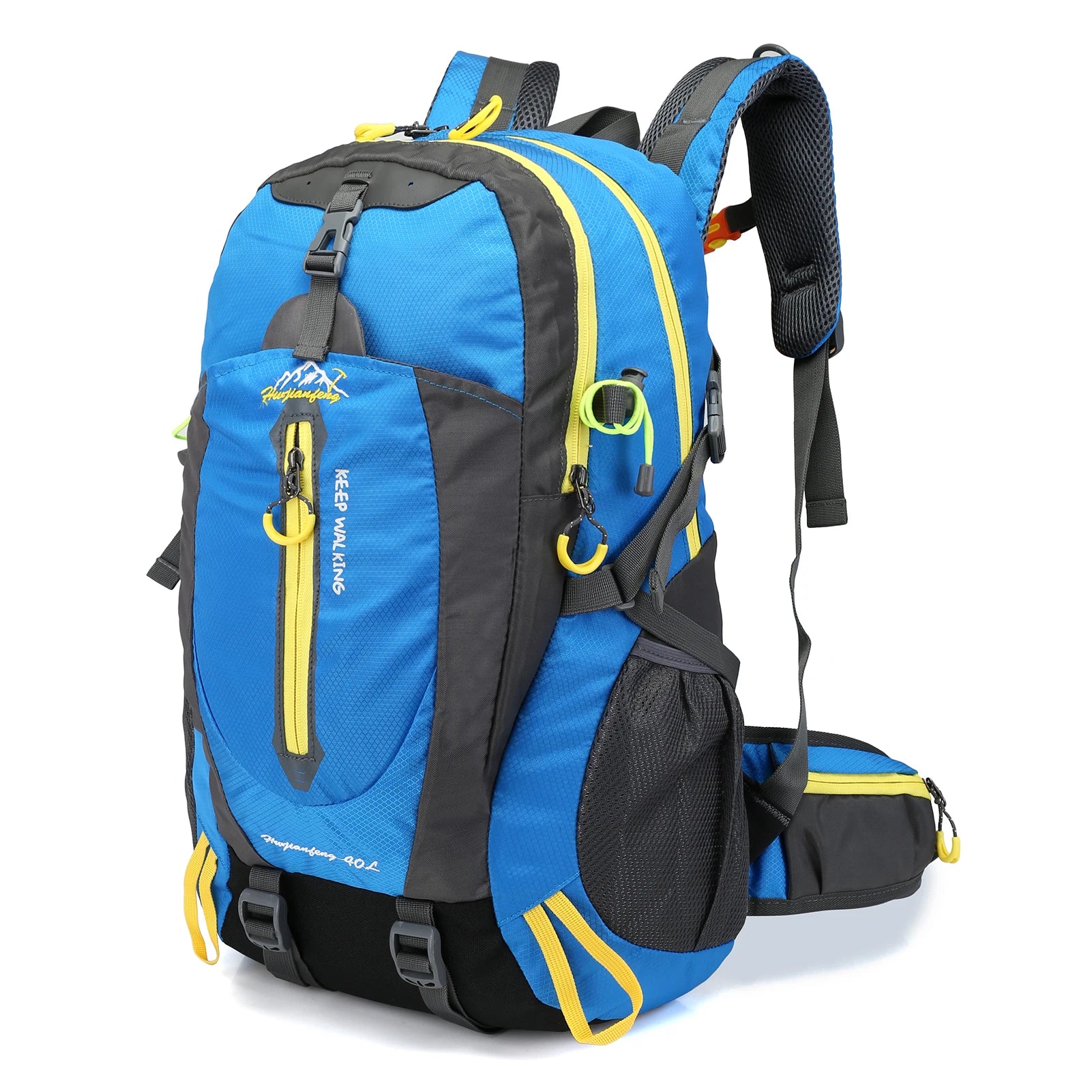 Cycle Climb 40L Water Resistant Travel Backpack Camp Hike Laptop Daypack Trekking Climb Back Bags For Outdoor  Men Women