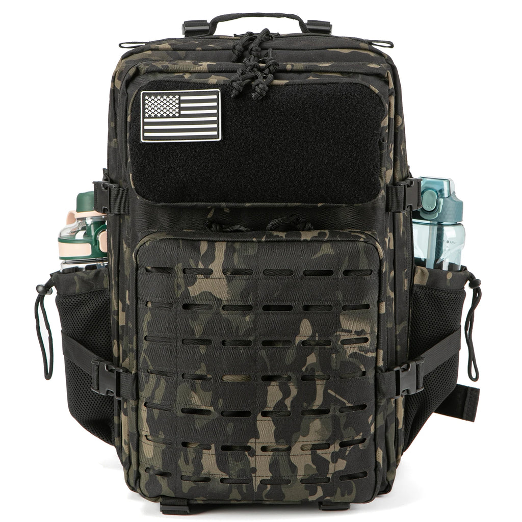 45L Tactical Backpack for Men and Women Outdoor camping equipment back pack Hiking Survival Rucksack travel backpacks School Bag