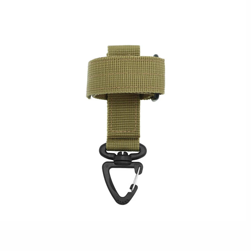 Glove Buckle Nylon Webbing Outdoor Tactical Gloves for Military Enthusiasts Climbing Rope Triangle Storage Buckle Battle Belt