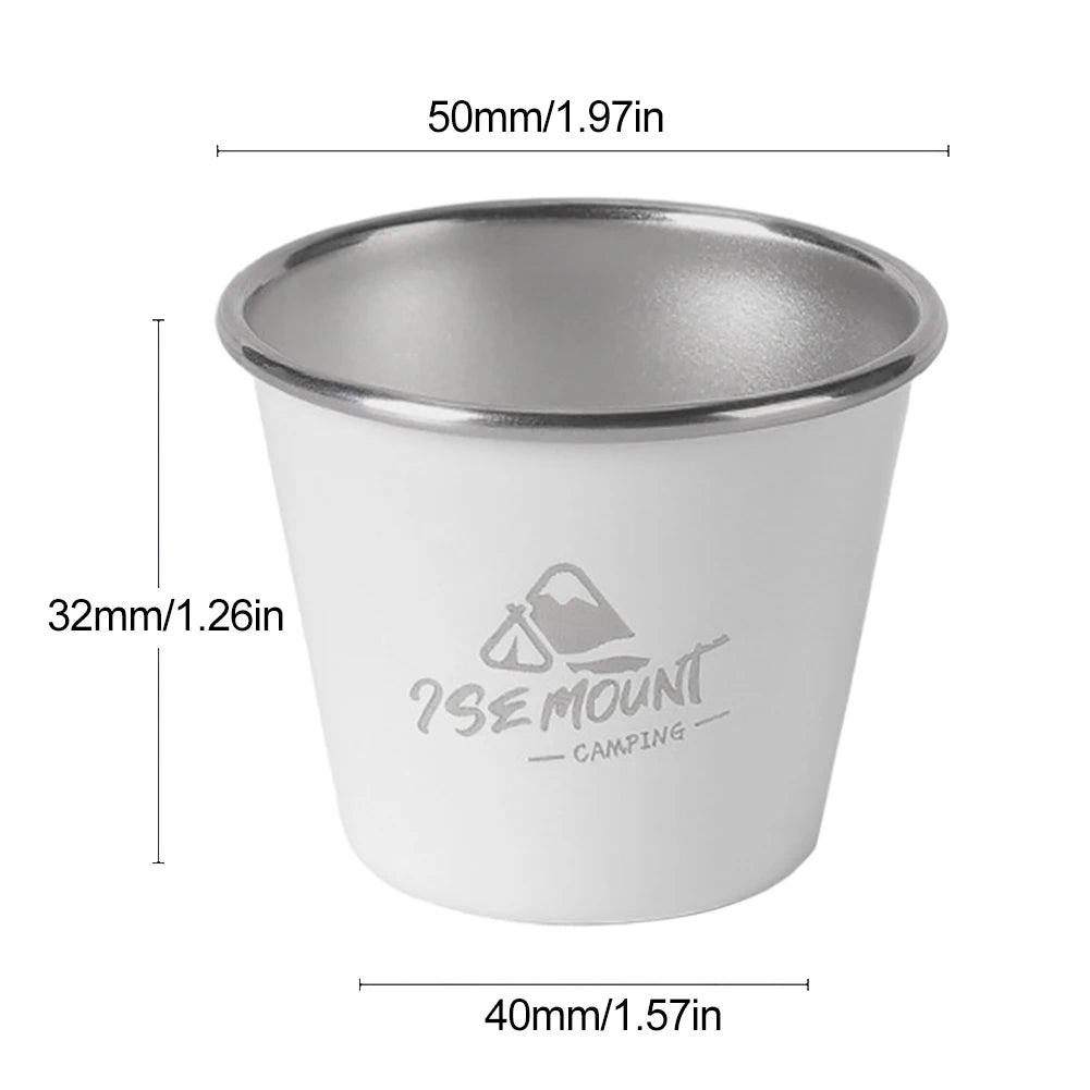 CampSip™ Stainless Steel Camping Cup – Your Essential Outdoor Companion