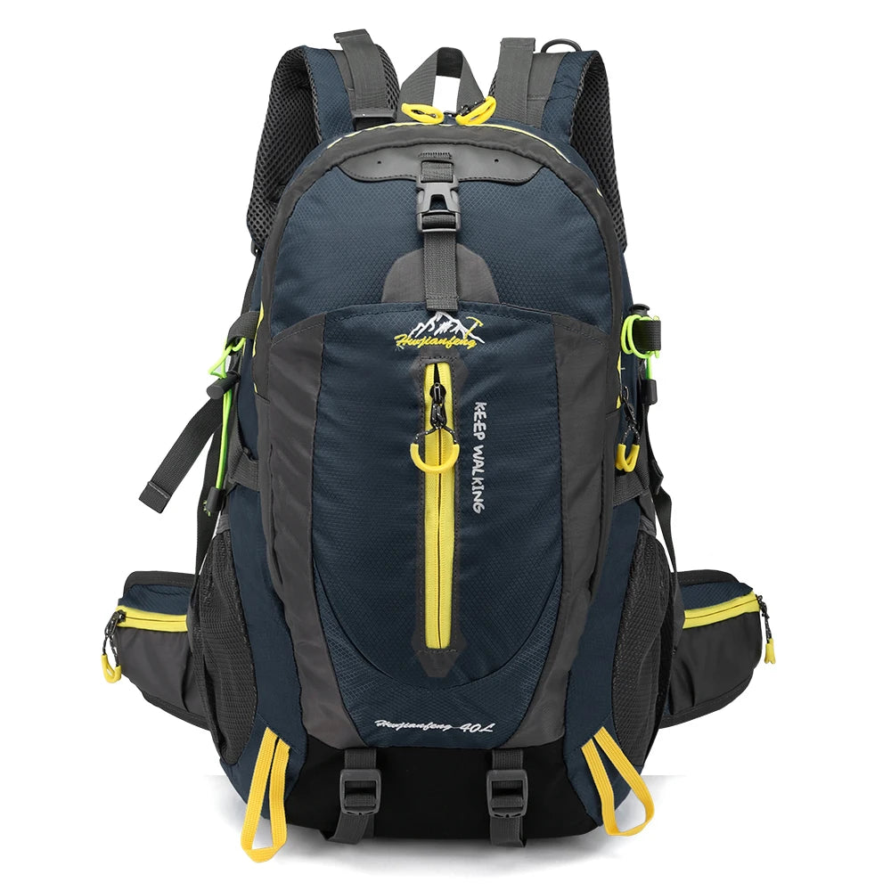 Cycle Climb 40L Water Resistant Travel Backpack Camp Hike Laptop Daypack Trekking Climb Back Bags For Outdoor  Men Women