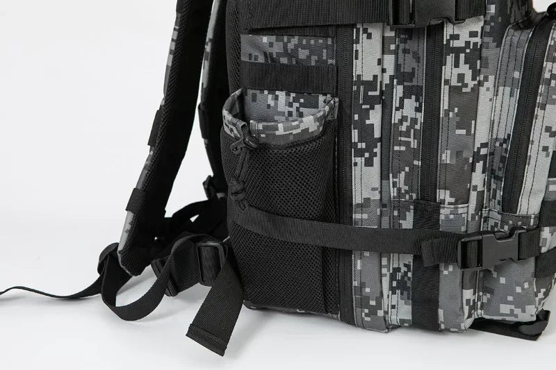 45L Tactical Backpack for Men and Women Outdoor camping equipment back pack Hiking Survival Rucksack travel backpacks School Bag