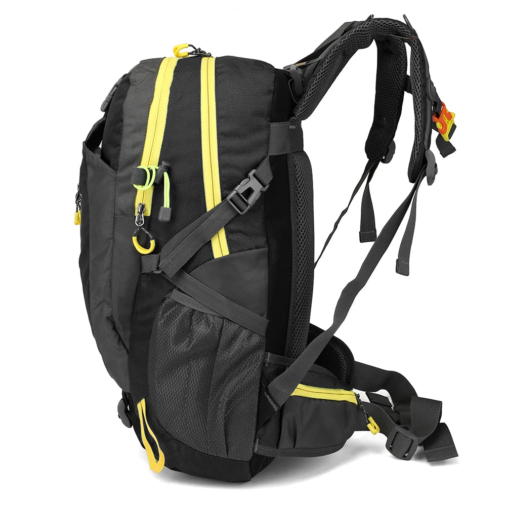 Cycle Climb 40L Water Resistant Travel Backpack Camp Hike Laptop Daypack Trekking Climb Back Bags For Outdoor  Men Women