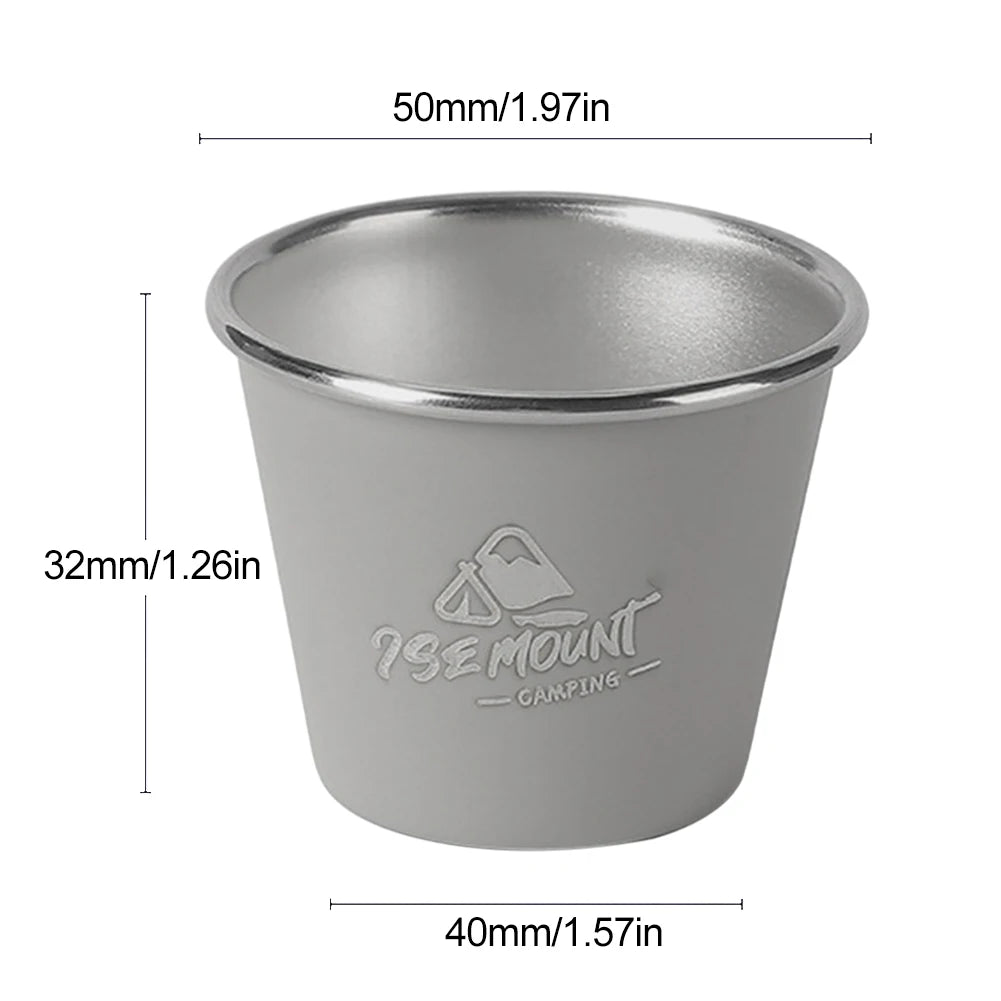 CampSip™ Stainless Steel Camping Cup – Your Essential Outdoor Companion