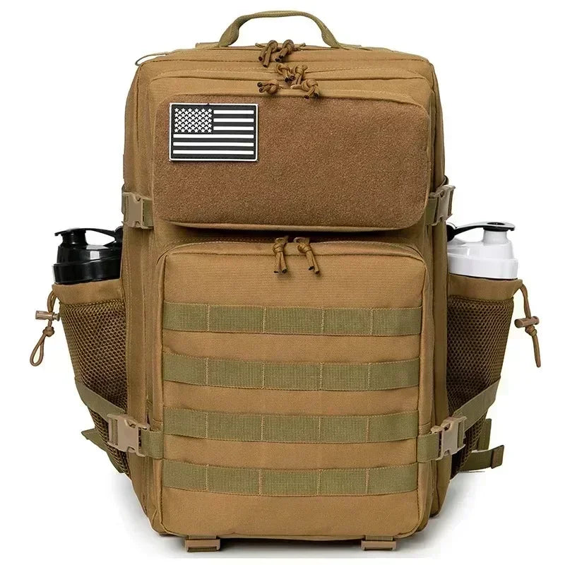45L Tactical Backpack for Men and Women Outdoor camping equipment back pack Hiking Survival Rucksack travel backpacks School Bag