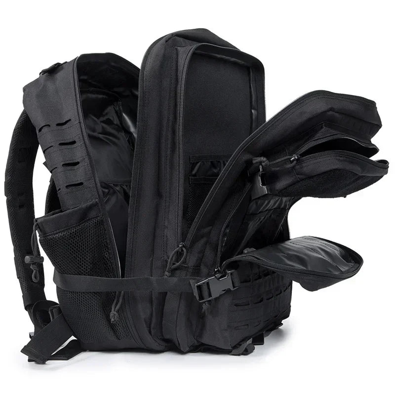45L Tactical Backpack for Men and Women Outdoor camping equipment back pack Hiking Survival Rucksack travel backpacks School Bag