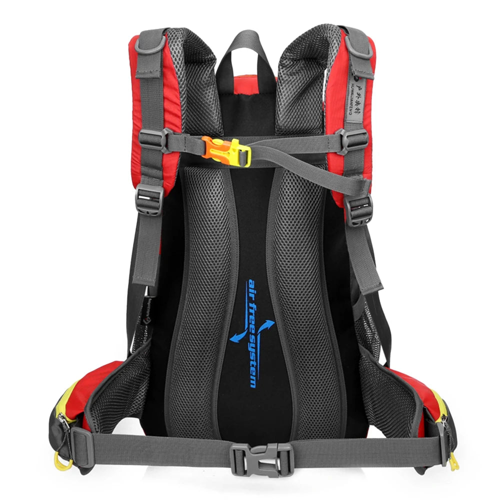 Cycle Climb 40L Water Resistant Travel Backpack Camp Hike Laptop Daypack Trekking Climb Back Bags For Outdoor  Men Women