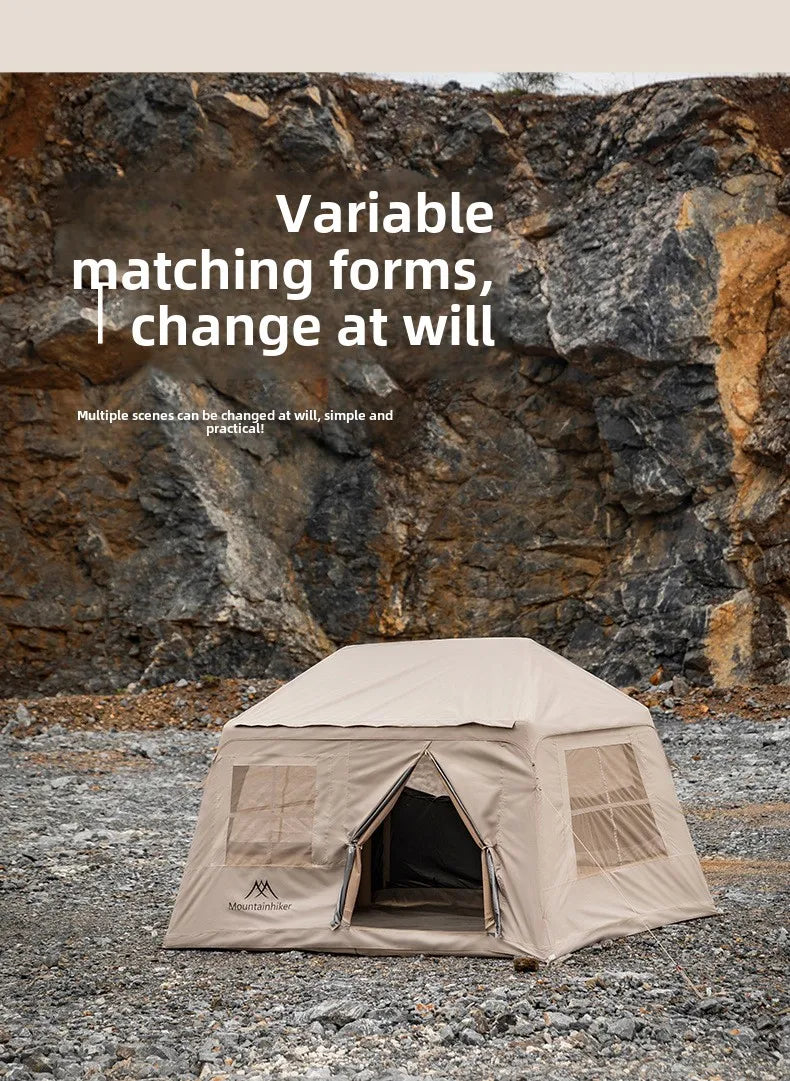 MOUNTAINHIKER Outdoor Camping Tent — Waterproof & UV-Resistant (2–5 Person)