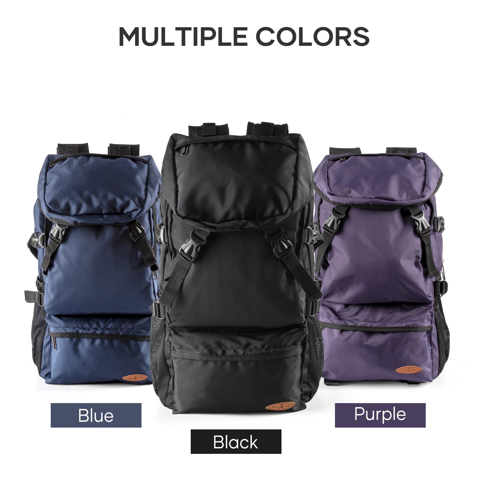 50L Hiking Travel Backpack, Waterproof Lightweight Daypack for Outdoor Sport Climbing Trekking Camping Backpack for Men Women