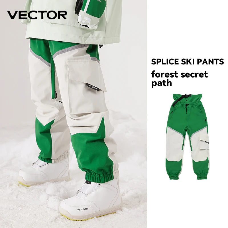 Women's Winter Ski Pants – Windproof & Waterproof Snow Trousers for Outdoor Adventures