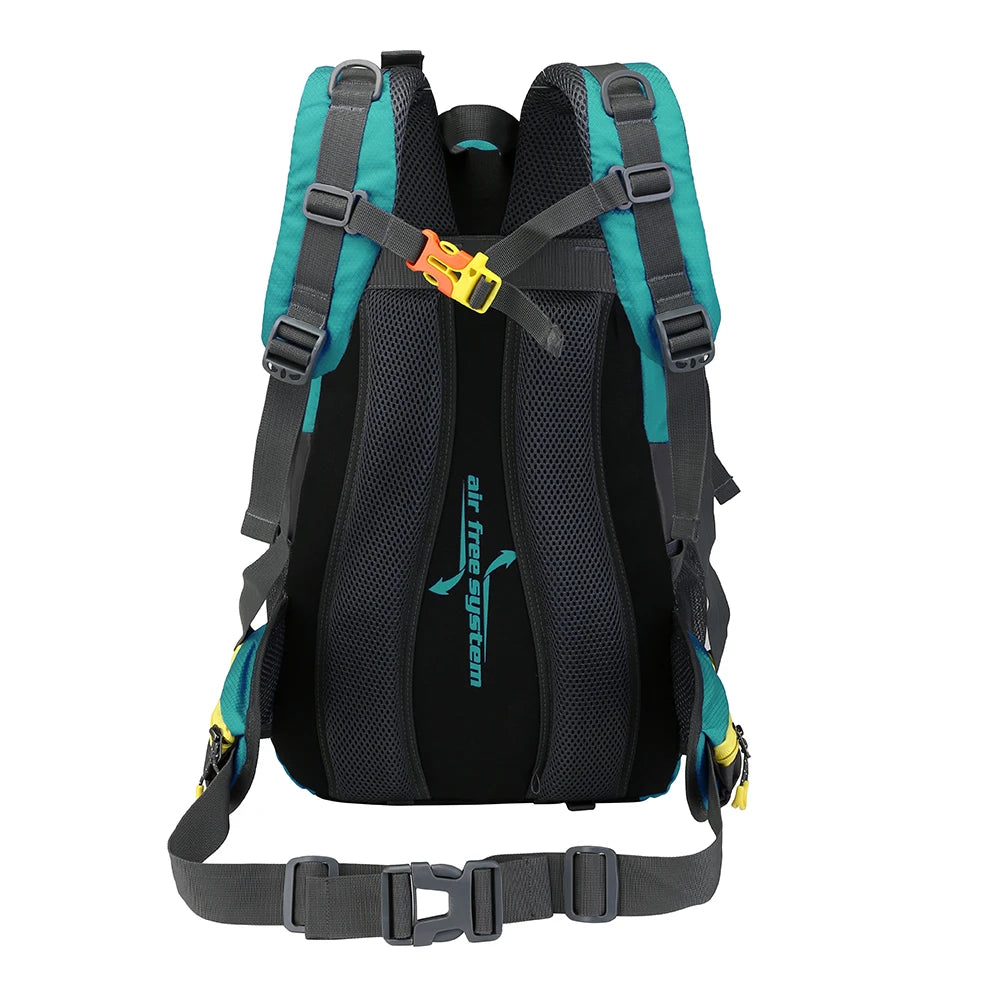 Cycle Climb 40L Water Resistant Travel Backpack Camp Hike Laptop Daypack Trekking Climb Back Bags For Outdoor  Men Women
