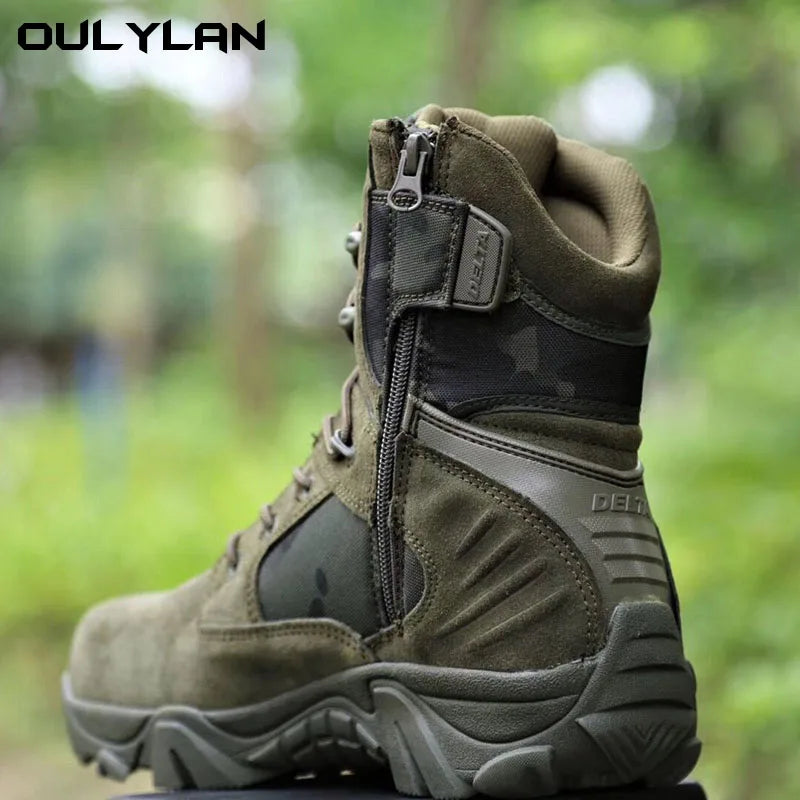 Men’s Outdoor Climbing & Work Safety Boots