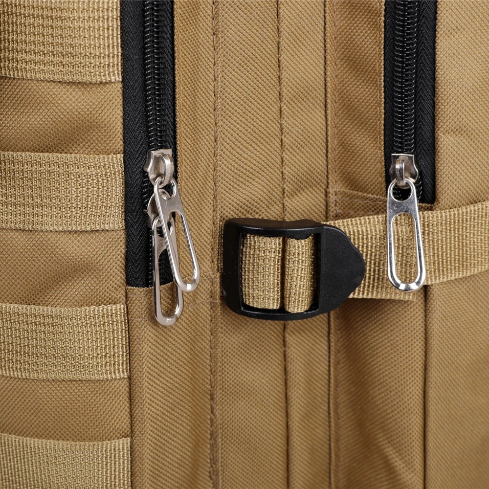 Large Capacity Hiking Backpack – Canvas Outdoor Tactical Rucksack