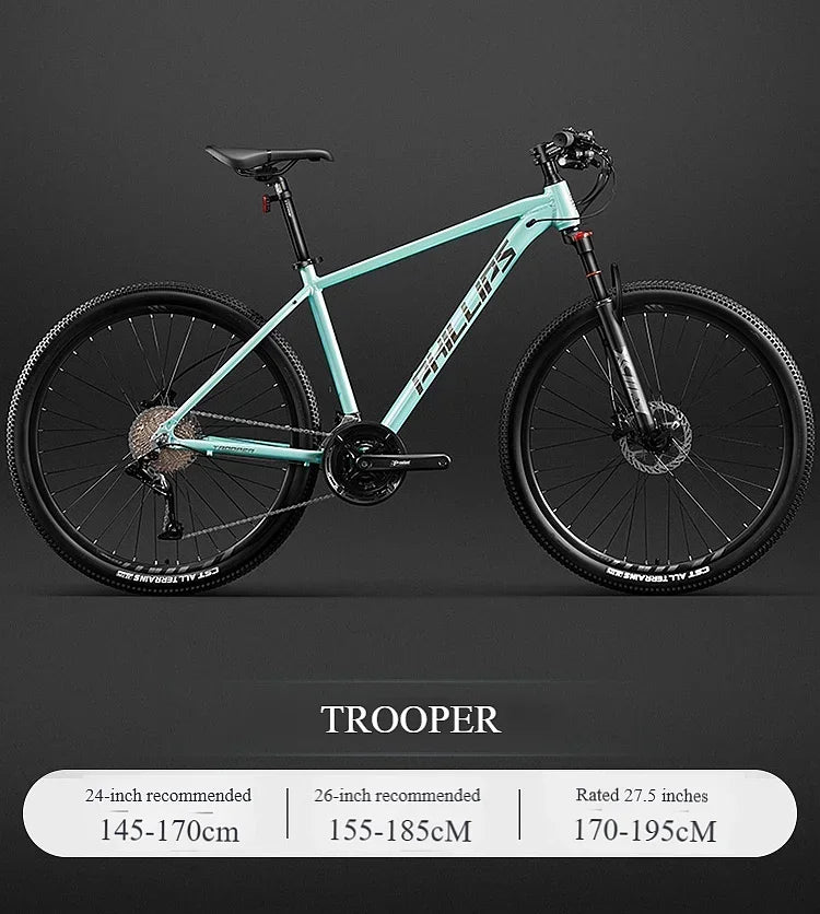 27/30 Speed Mountain Bike 27.5-inch MTB