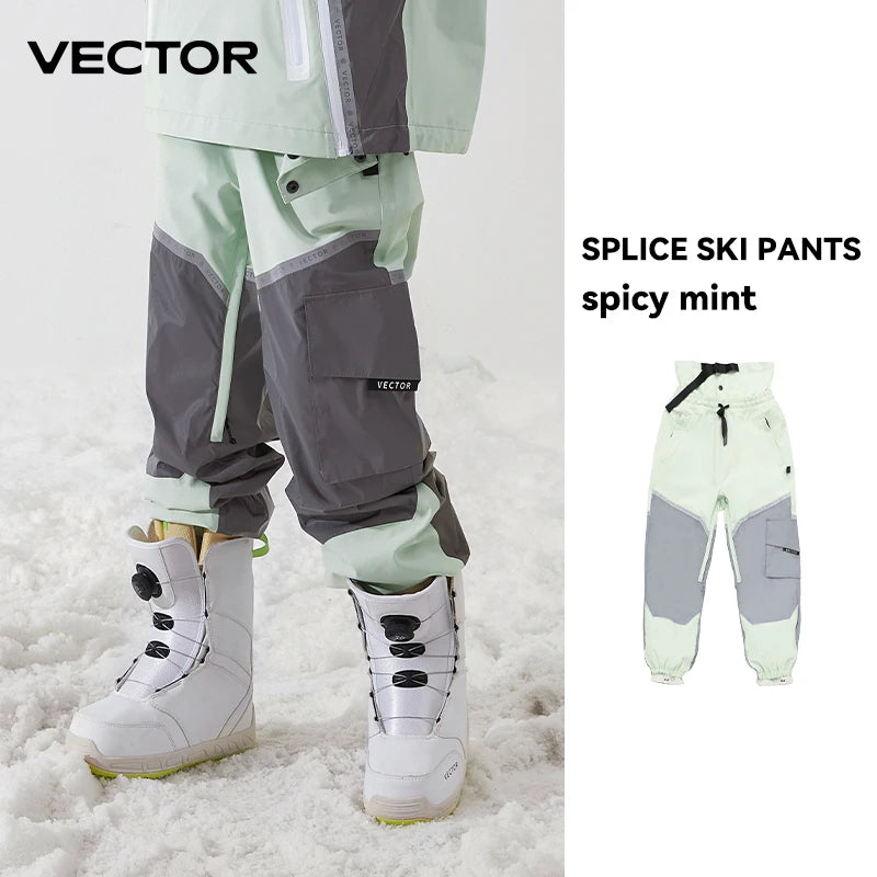 Women's Winter Ski Pants – Windproof & Waterproof Snow Trousers for Outdoor Adventures