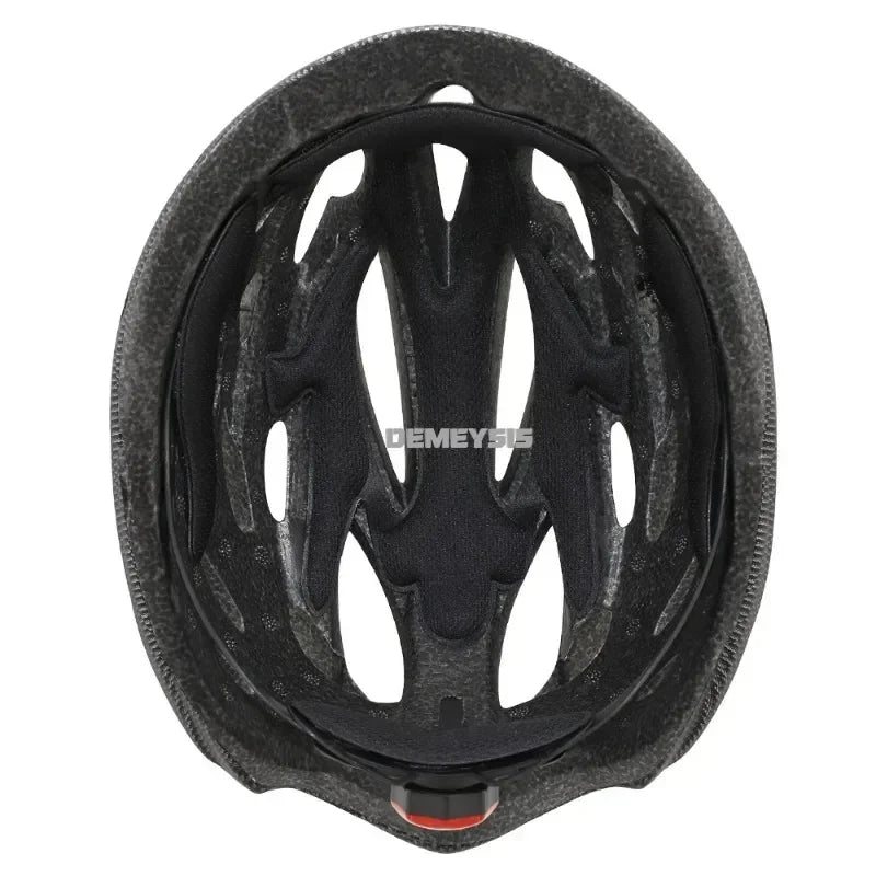 Integrated Mountain Bike Helmet with Removable Goggles, Visor & Taillight