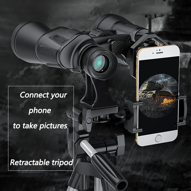 German Military 20x50 Zoom HD Binoculars — Powerful, Long-Range & Professional