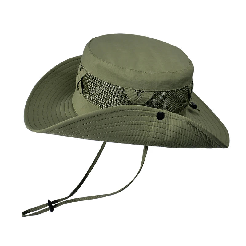 Xinbaoguan 100% Nylon Sun Hat — Large Brim & Breathable