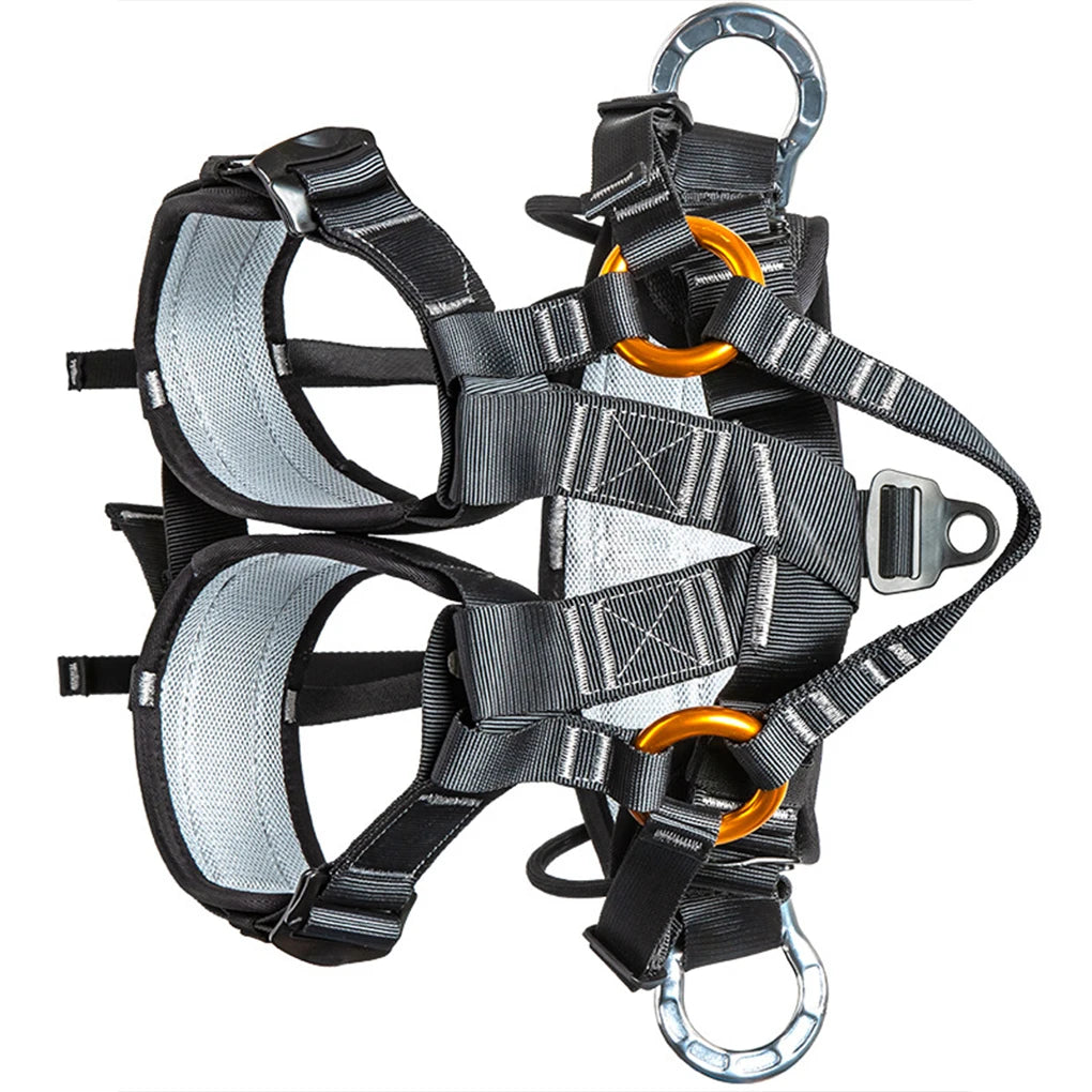 Climbing Harness Professional Outdoor Simple Fall Protection Equipment Sturdy Protective Accessory for Work Climbing Sport Use