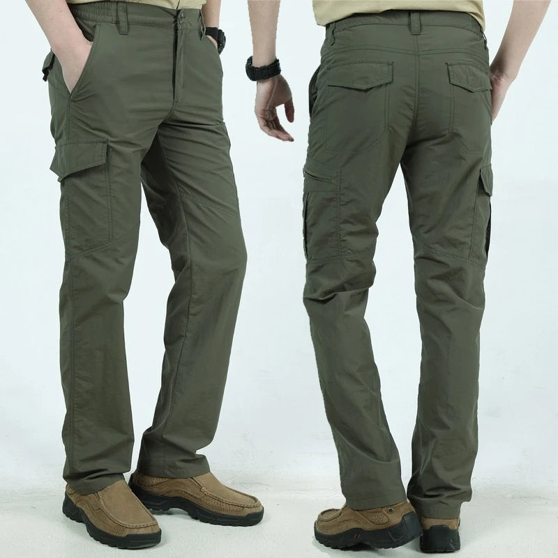 Men’s City Cargo Pants – Multi-pocket, Waterproof & Wear-resistant