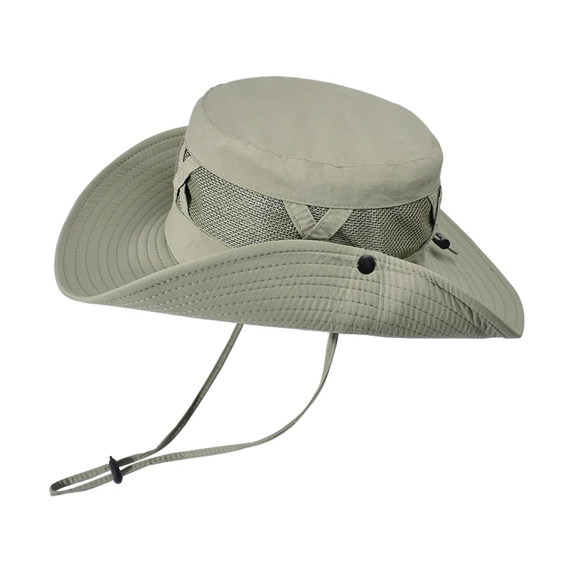 Xinbaoguan 100% Nylon Sun Hat — Large Brim & Breathable