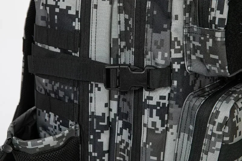 45L Tactical Backpack for Men and Women Outdoor camping equipment back pack Hiking Survival Rucksack travel backpacks School Bag
