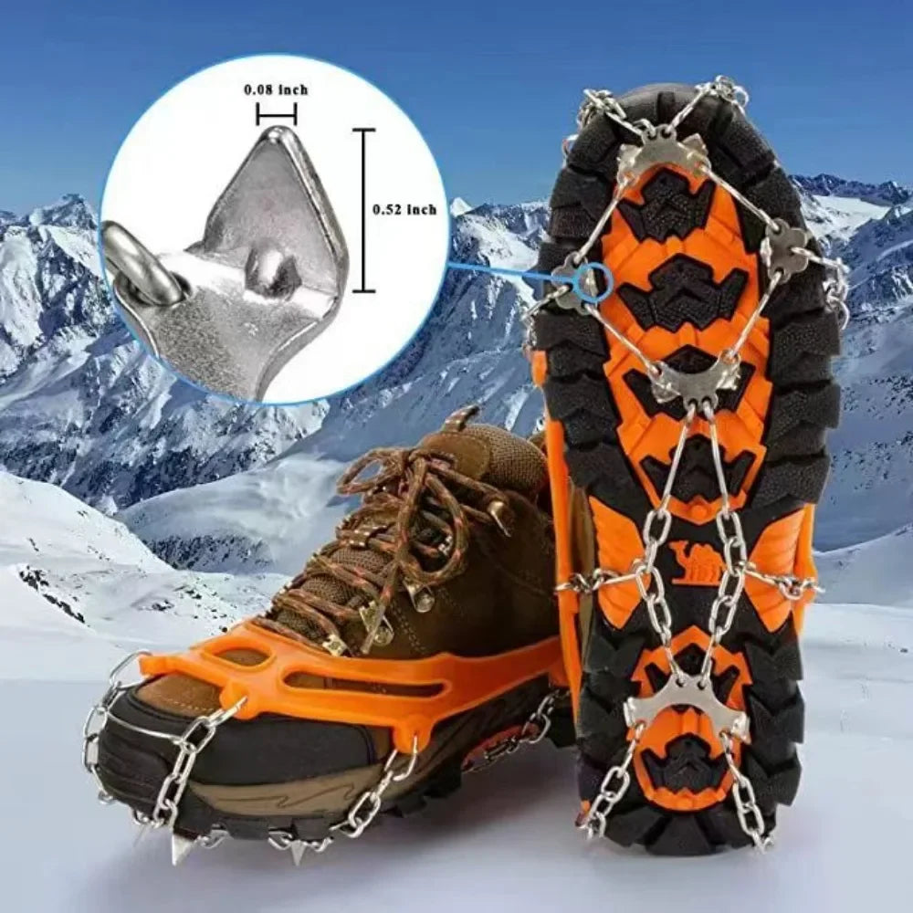 IceGrip Pro™ Winter Spikes – Grip the Ice, Own the Trail