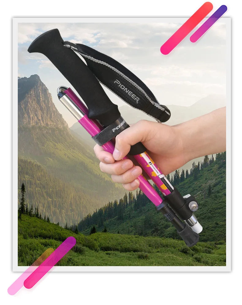 GravStrike™ Foldable Trekking Pole