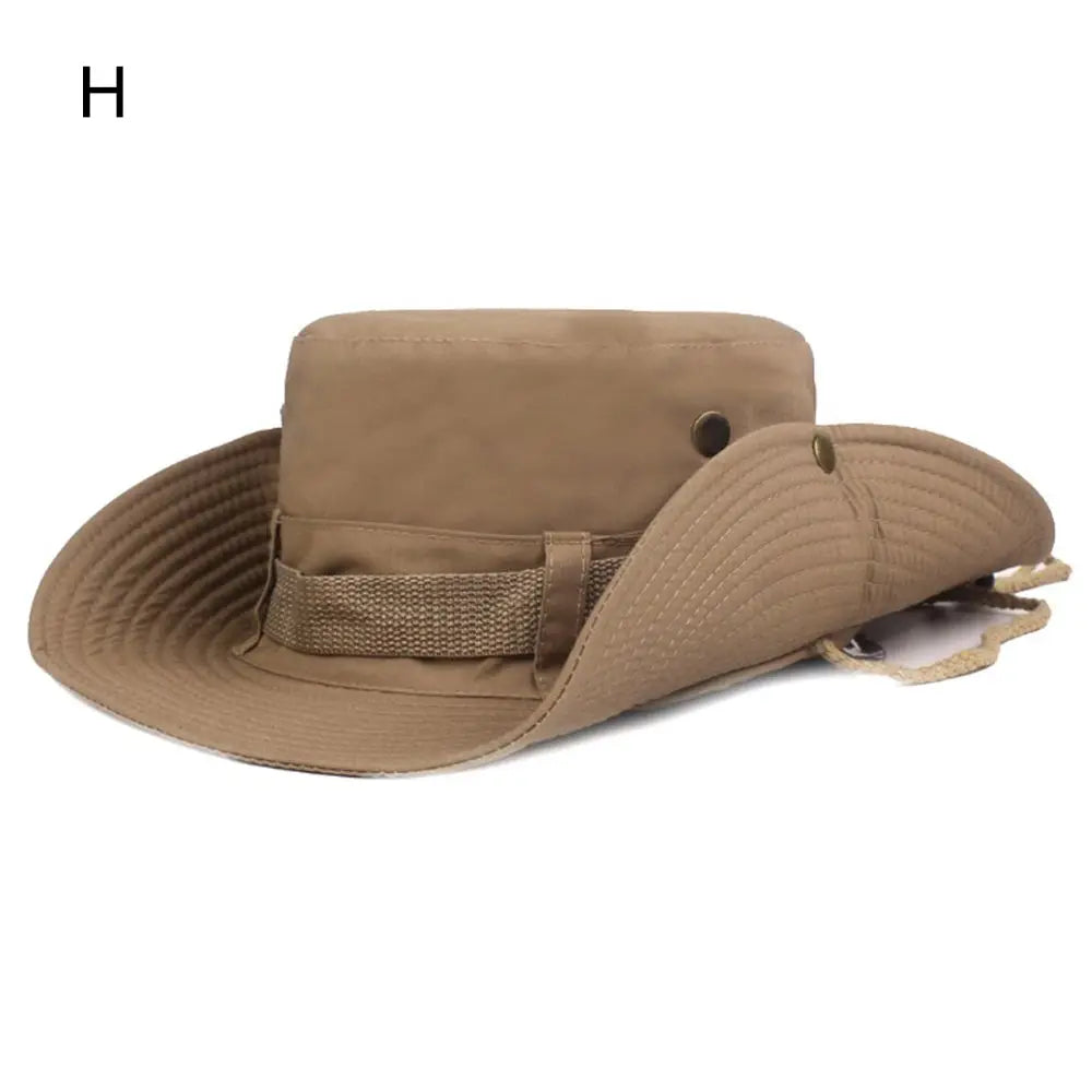 Men & Women Sun Hat – Wide Brim, Breathable, Outdoor Fishing & Hiking Cap