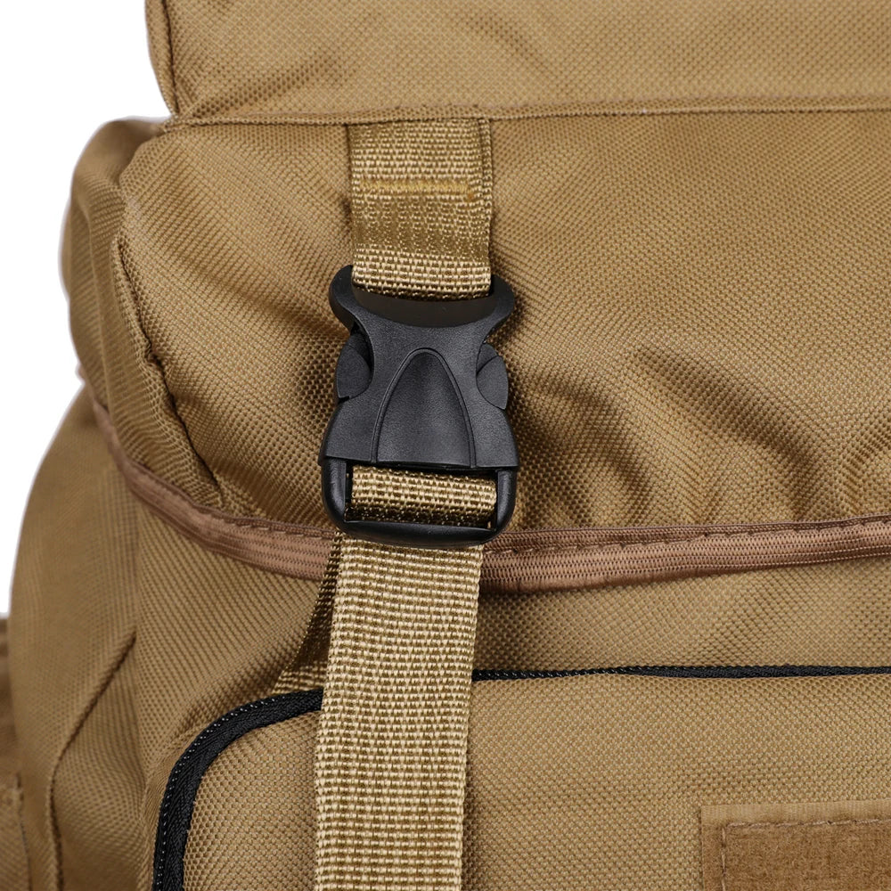 Large Capacity Hiking Backpack – Canvas Outdoor Tactical Rucksack