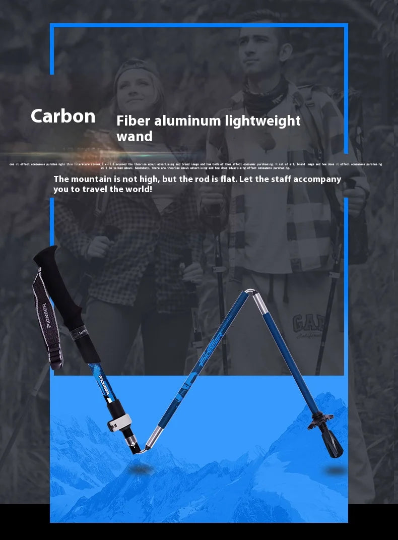GravStrike™ Foldable Trekking Pole
