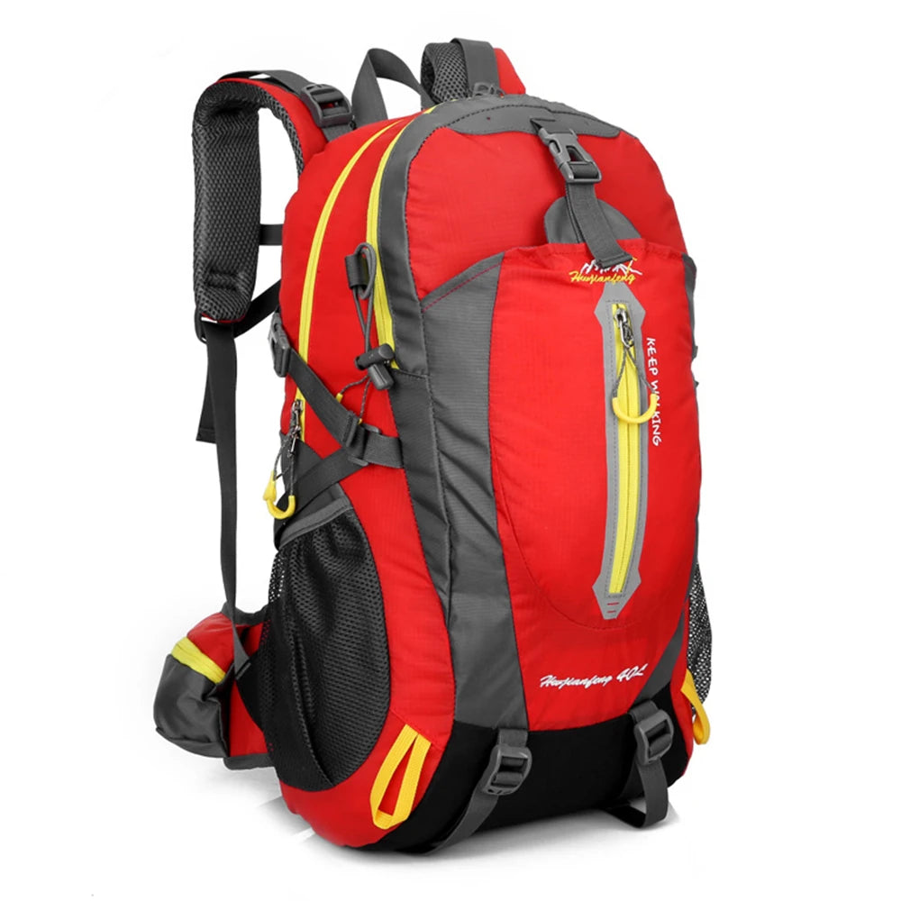 Cycle Climb 40L Water Resistant Travel Backpack Camp Hike Laptop Daypack Trekking Climb Back Bags For Outdoor  Men Women