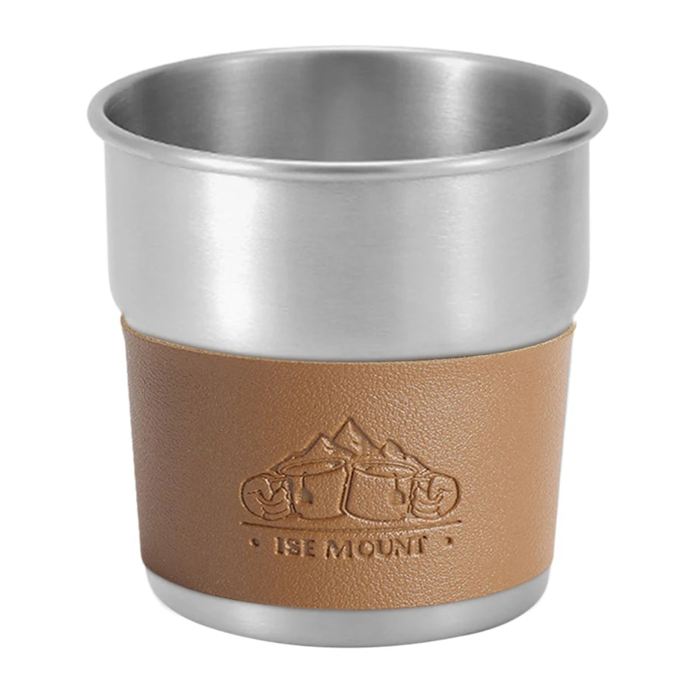 CampSip™ Stainless Steel Camping Cup – Your Essential Outdoor Companion