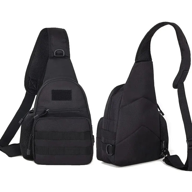 Military Shoulder Bag, Trekking Chest Sling Bag,  Backpack For Hiking Outdoor Camping Fishing
