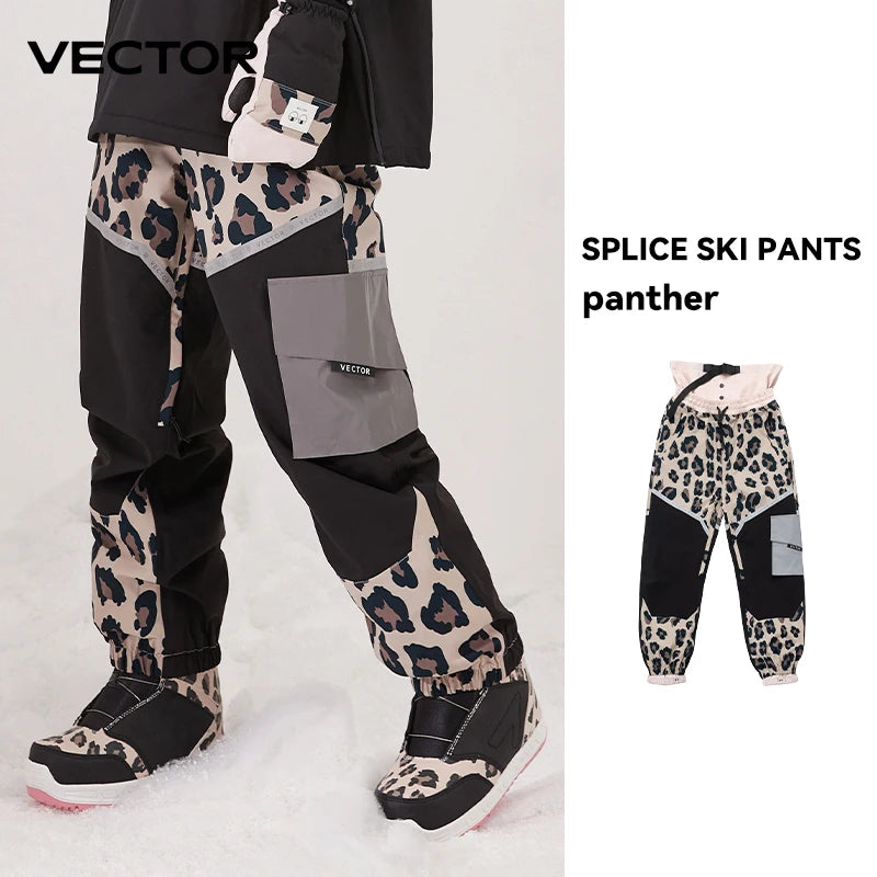 Women's Winter Ski Pants – Windproof & Waterproof Snow Trousers for Outdoor Adventures