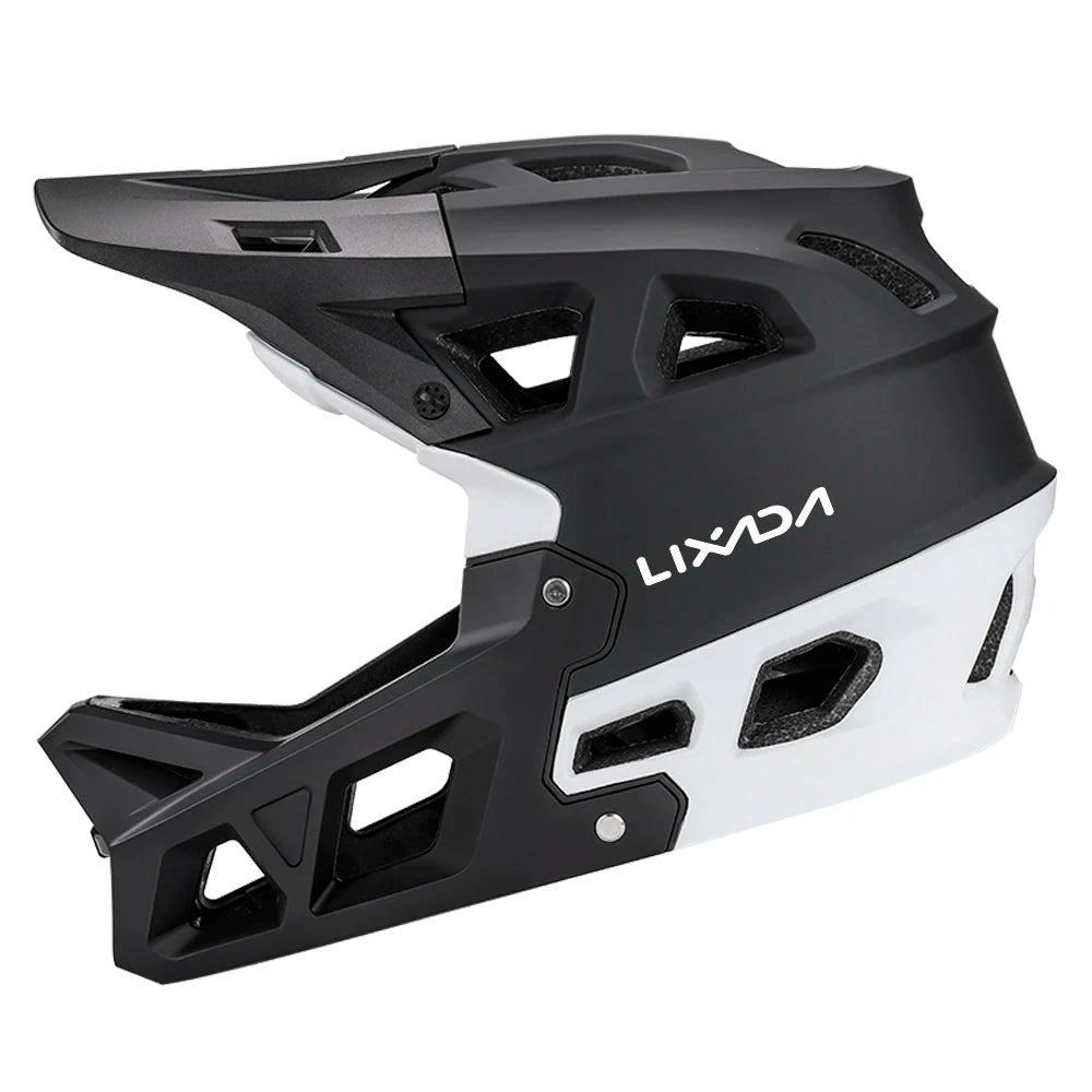 Full Face Mountain Bike Helmet – Adult Racing Downhill MTB Safety Gear
