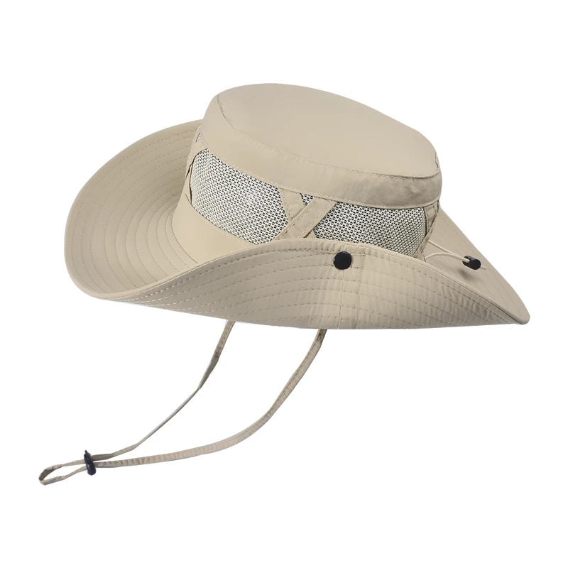 Xinbaoguan 100% Nylon Sun Hat — Large Brim & Breathable