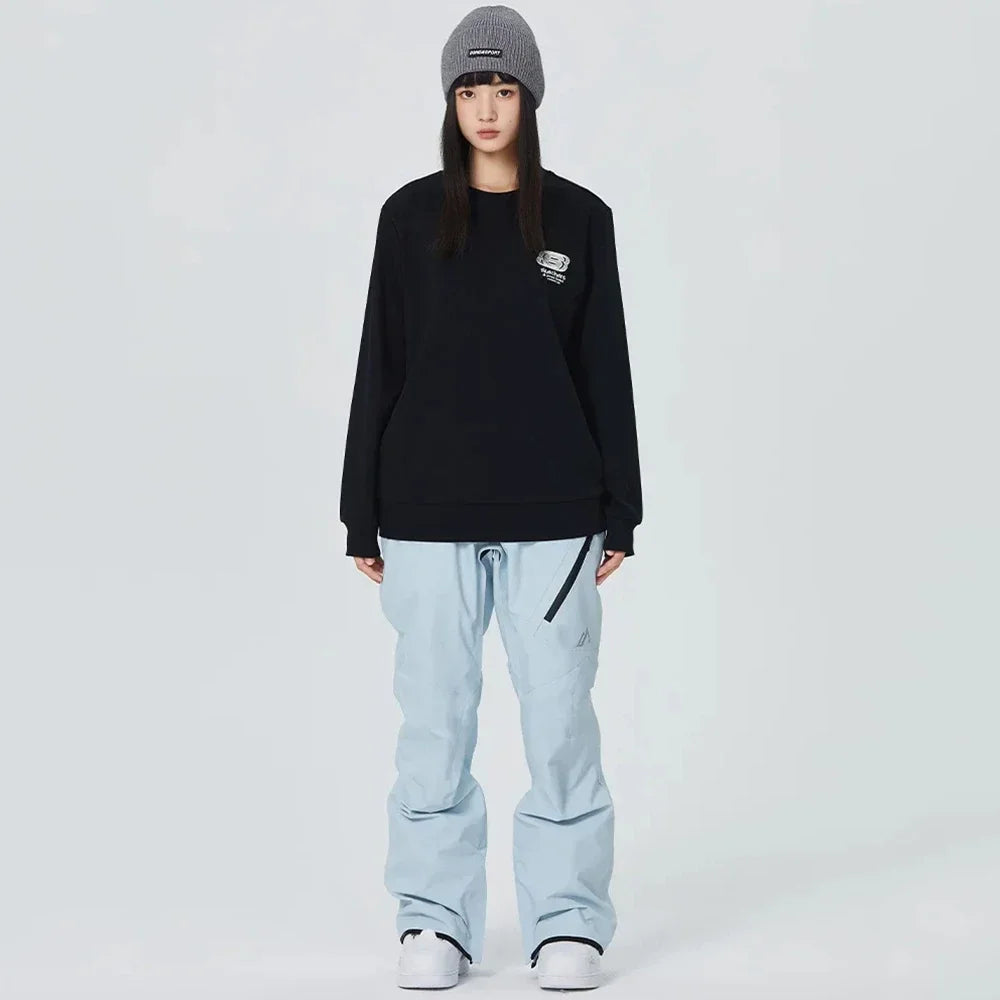 Winter 2025 Women's Snow Pants – Waterproof & Windproof Ski Overalls