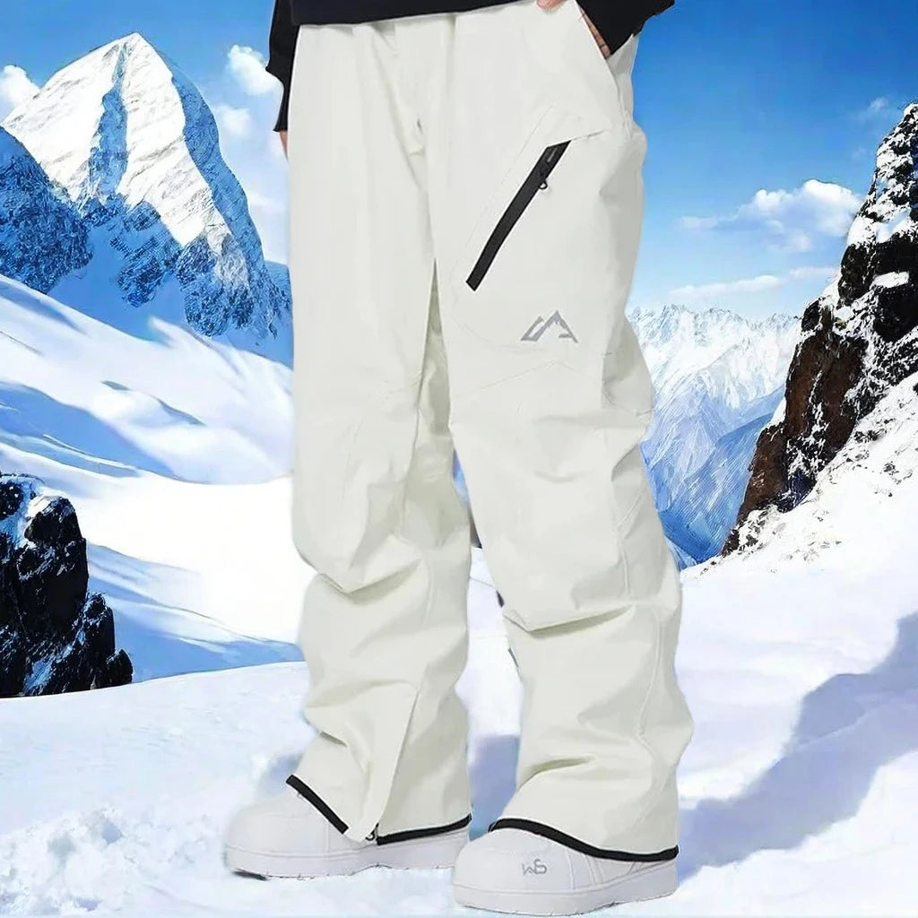 Winter 2025 Women's Snow Pants – Waterproof & Windproof Ski Overalls