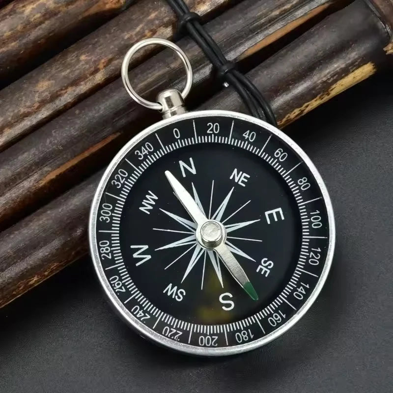 Outdoor Mountaineering Compass, Survival Equipment, Multifunctional Nautical Compass, Wild Survival Portable Compass