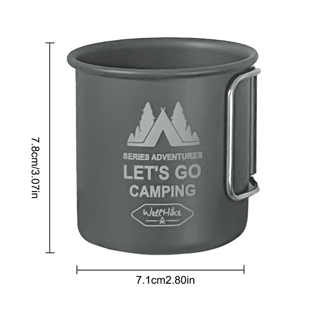 CampSip™ Stainless Steel Camping Cup – Your Essential Outdoor Companion