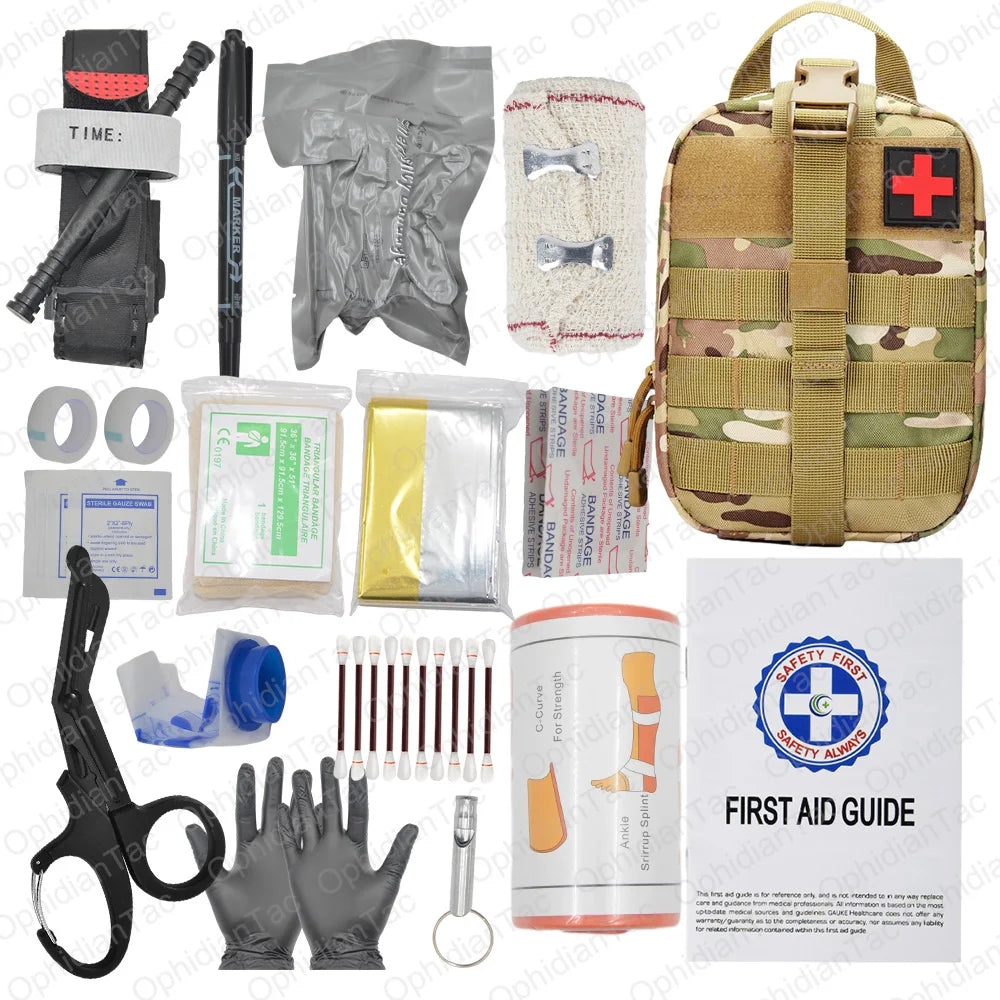 SurvivorPro™ 17-Piece Outdoor Emergency Kit